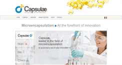 Desktop Screenshot of capsulae.com